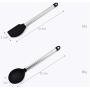 Kitchenware set, 8 piece set of silicone kitchen utensils, stainless steel handle, heat resistant and nonstick cooking tools