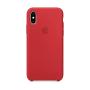 Apple Silicone Case (for iPhone Xs) - (Product) RED