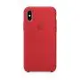 Apple Silicone Case (for iPhone Xs) - (Product) RED