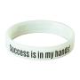 Reminderband Silicone Wristbands - 100 Pack - Personalized Customizable Rubber Bracelets - Customized for Motivation, Events, Gifts, Support, Causes, Fundraisers, Awareness - Men, Women