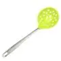 Kitchen tools Safety and environmental protection cooking spoon shovel set Stainless steel handle silicone kitchenware set 7