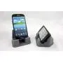 PhoneProp - Universal Fit Soft Flexible SmartPhone Stand - Durable FDA High Grade Silicone - COLOR GRAY