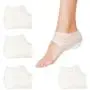 Invisible Height Increase Insole Unisex Silicone Heel Protector Insoles Shoe Inserts Pads Pain Relieve 6cm/2.36in
