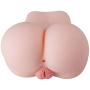 Pansdd 3D Ultra Soft Silicone Women Full Size Body Doll for Men Male Relax Adult Toys Real Doll with 2 Channels Soft Feeling (Color : Skin)