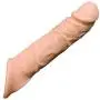 Skin 10 INCH Silicone Pe?NIS Sleeve Extender Enlargement Ma~1e Chastity S~e~X T~o~y~s Extension CO~CK Sleeves D~i~C?k Sock Reusable Condoms for Men Toy