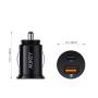 AUKEY USB C PD Car Charger, 21W Power Delivery, 5V/3A When Both Ports Used Together, Adapter for Google Pixel 3/3 XL, iPhone Xs/XS Max, Samsung Galaxy S9 / S10, iPhone X / 11/11 pro and More