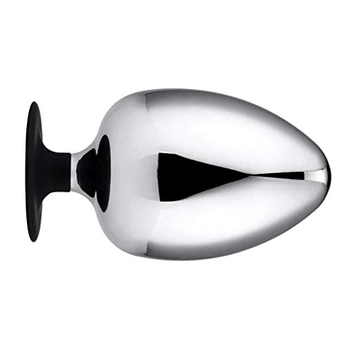 LLFX Large Anàl Plug Solid Metal with Silicone Base Anàl Expansion Toys Backpack