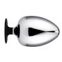 LLFX Large Anàl Plug Solid Metal with Silicone Base Anàl Expansion Toys Backpack
