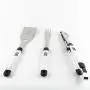 Outdoor Stainless Steel Barbecue Set Bbq Tool Set Accessories in Handbag Spatula Fork Tongs