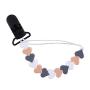 Universal Baby Pacifier Clips with Silicone Teething Beads MAM Pacifier Clip Adapters Soothie Pacifier Holder & Baby Teether Holder
