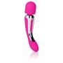 CalExotics Embrace Body Wand Massager ? Silicone Waterproof Vibrator ? 7 Function Rechargeable Adult Sex Massager for Couples - Pink