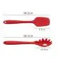 JunbosiKitchenware Silicone Kitchenware 7 Piece Set Nonstick Cookware Shovel Spoon Scrape Baking Kitchen Gadget