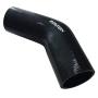 Ronteix Universal 45 Degree ID 2.5 Inch To 2 Inch 4-Ply Elbow Reducer Silicone Hose Coupler(63mm-51mm)