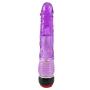 WarmCare Relax Wand Massager with Strong Suction Cup Silicone Dildo Lifelike Massage Wand Toys (Purple, A)