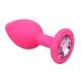 YTYC Soft Silicone Anal Toys Butt Plug Sex Products for Women and Men Soft Share Pleasure Trainer (Pink)