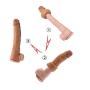 Skin Silicone Cóndom 12INCH Skin Reusable Pênnís Sleeve Enlargement Toys for Men Chástity Clítoris Stímulator Pênnís Rings Delivery Discreet