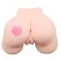 Mens Adult Sex Toys Super Soft & Realistic 2 Entries Pussy Ass Anal Sex Doll - Lifelike Women Body Torso Silicone Love Doll Male Masturbator for Men Couples Gay Best Gift