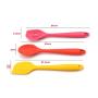Wpcwl Color silicone kitchenware 10 sets of environmental non-stick cooking shovel spoon tool Silicone Kitchen Set (Size : 10-piece set)