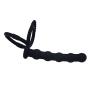 Silicone Double Penetration Rider Moving Massager Toy for Men and Women