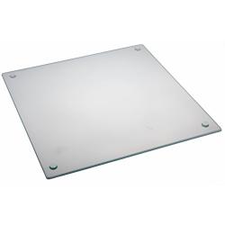 Clear Glass Cutting Board - Non-Slip, Shatter-Resistant, Durable, Stain-Resistant, and Dishwasher Safe - 12 x 15.75 inches