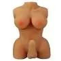 CYC Sex Doll 3D Love Doll Solid Silicone Half-Length Doll Adult Female Toy