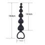 Dihouse After The Court Pull Beads Heart-Shaped Silicone Six Toys Am~al Plug Stimulation Device