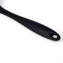 Silicone Kitchenware Set of 10 Scraper Scraper Spoon Silicone Kitchen Baking Cooking Set (Color : Black)