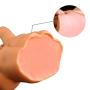 LI yuan 4D Silicone Sex Doll with Real Dong Penis and Testicles Real Butt Tight Anus Injection Adult Sex Toys for Women and Men