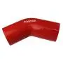 Ronteix Universal 4 Ply High Performance 45 Degree Elbow Coupler Silicone Hose (3(76MM), RED)