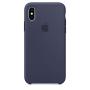 iPhone iPhone XR Liquid Silicone Case Fits iPhone XR (6.1 inch), Gel Rubber Protection Shockproof Cover Case with Soft Microfiber Cloth Lining Cushion (Midnight Blue)