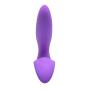 MLSice USB Rechargeable 12 Speeds Vibrating Wireless Remote Control Male Prostate Stimulator Massage Anal Butt Plug G-Spot Silicone Prostata Massager Vibrator for Men Anal Pleasure Sex Toys - Purple