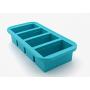 Souper Cubes Extra-Large Silicone Freezing Tray with Lid - makes 4 perfect 1cup portions - freeze soup broth or sauce