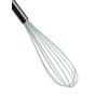 Country Kitchen 10" Whisk and Tong Kitchenware Set for Nonstick Cookware, Silicone and Stainless Steel Accessories for Cooking, Baking, Frying, Grilling, Blending and Serving- Gun Metal and Mint Green