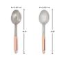 Stainless Steel Kitchen Utensil Set - Home Cooking/Spatula/Spoon/Tools/Utensils - Metal/Copper Kitchenware - Kitchen Set - Cooking Utensil - Cookware Essentials - 8 Piece Cooking Sets - Steel Utensils