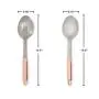 Stainless Steel Kitchen Utensil Set - Home Cooking/Spatula/Spoon/Tools/Utensils - Metal/Copper Kitchenware - Kitchen Set - Cooking Utensil - Cookware Essentials - 8 Piece Cooking Sets - Steel Utensils