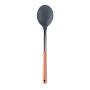 9-Piece Set of Kitchen Wood Handle Silicone Cooker, Cooking Spoon Shovel Set, Non-Stick Silicone and Heat-Resistant Wooden Handle Utensils, Chefs Kitchenware Set, 9-piece set