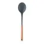 9-Piece Set of Kitchen Wood Handle Silicone Cooker, Cooking Spoon Shovel Set, Non-Stick Silicone and Heat-Resistant Wooden Handle Utensils, Chefs Kitchenware Set, 9-piece set