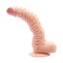 CharmingNight Vibrant Stick Massager 10.63 Inch Realistic Massager Toys Lifelike Silicone-D?ld? Training Kit with Suction Cup for Women Portable Toys