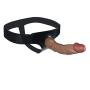 WLPLODS Relax Massage Stráp ǒn Hárněss,S&-ěx Toys for Women, Extra Huge Size Massage Wand,ABM8FC Silicone (Color : Flesh) WLPLODS