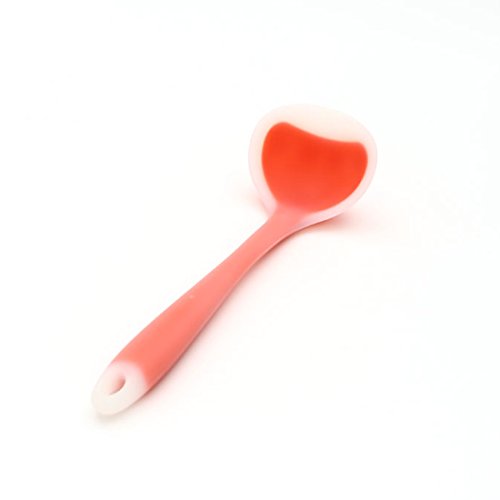 Qmsellz - Cooking Tools - Useful Cookware Nylon And Food Grade Silicone Cooking Spatula Spoon Colorful Ware - Book Pink Blind Stainless Stick Holder Nylon Brush Camping Kitchen Garlic Cooking Chinese