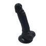 Yasuodd Portable 8.3 inch Realistic Massager Toys Lifelike Silic?ne-D?ld? with Suction Cup for Women (Color : Black)