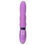 Multispeed 10-Frequency Waterproof Silicone Wand Massage Lovely Dovey Wavy Multispeed Víbrátór Female Toy- Purple