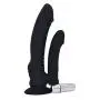 Silicone Realistic Moving Mager Double Penetration Suction Cup Toy for Couple RedB 4890