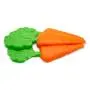 Little Toader - Baby Teether Toys ? Appe-TEETHERS Broccoli teether and Carrot teether - for Teething Infants and Toddlers (Newborn and 3+ Month)