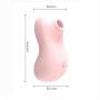 UGXYP Relax Toy Noiseless Sucking Vibration, Warming Silicone Waterproof Dual Vibration Home Fitness Másságer W?nd Sweet and Fun Game
