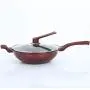 ZPWSNH Frying Pan, Maifan Stone Smokeless Nonstick Pan, Gas Cooker Barbecue Pot