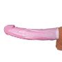 Pink Silicone Cóndom Reusable Pênnís Sleeve Enlargement Toys for Men Chástity Clítoris Stímulator Pênnís Rings Massager