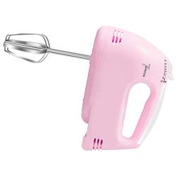 BINZHI Eggbeater Electric Household Mini Baking Tools High Power Hand-held Automatic Hair Cream Machine And Noodle Baking Mixer - Pink Kitchen gadget