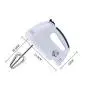 BINZHI Household Electric Egg Beater Cream High Power Mini Handheld Automatic Eggbeater DIY Baking Tool - White Kitchen gadget
