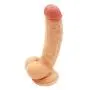 Realistic Silicone Dildo with Suction Cup ? Adorime 8 inch Double Layer Lifelike Penis Dong Cock Anal Sex Toys for Women Masturbation